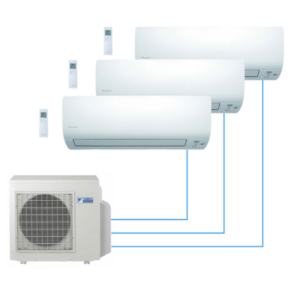 Мультисплит-системы охлаждение - Daikin FTXS20K*3 / 3MXS52E настенная система